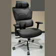 Ergonomic Mesh Office Chair Black with Headrest, Adjustable Arms and Lumbar Support