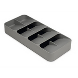 Joseph Joseph DrawerStore cutlery organiser showing its layered compartments.
