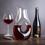 lemon decanter with hole  big  mouth