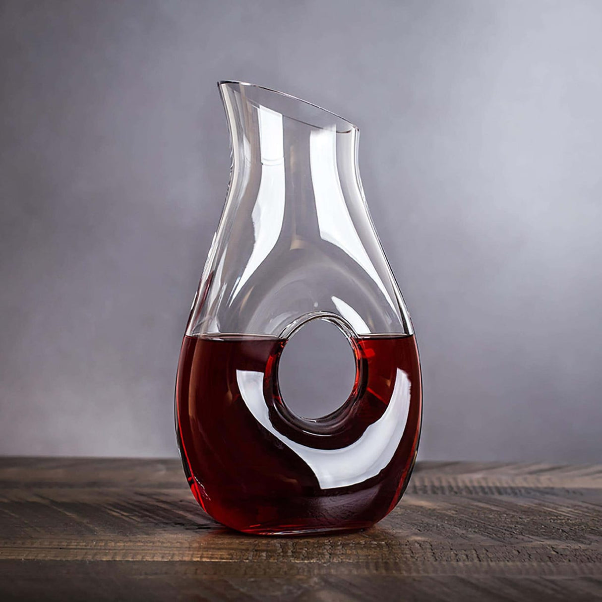 lemon decanter with hole  big  mouth
