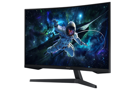 Samsung 32 inch Odyssey G5 G55C curved angle