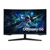 Samsung 32 Inch Odyssey G5 (G55C) Curved Gaming Monitor | QHD 2560 x 1440, 1000R, 165Hz, 1ms, FreeSync, HDR10