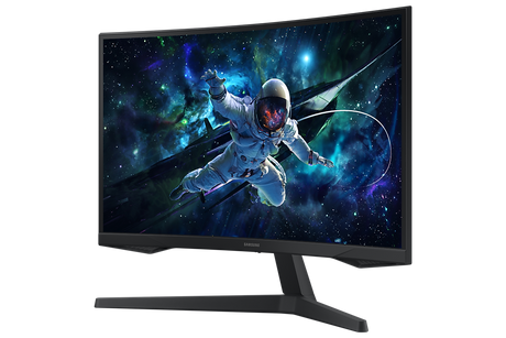 Samsung 27 inch Odyssey G5 G55C curved angle