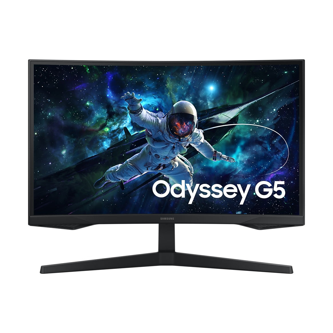 Samsung 27 Inch Odyssey G5 (G55C) Curved Gaming Monitor | QHD 2560 x 1440, 1000R, 165Hz, 1ms, FreeSync, HDR10