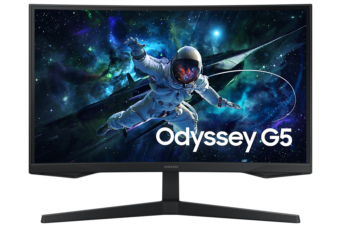 Samsung 27 inch Odyssey G5 G55C curved front