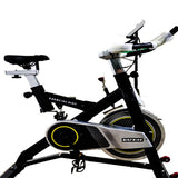 Homcom AM-S9015T Spin Bike With Lcd Display, 15Kg Flywith ipad holder