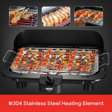 Sanford Smokeless Electric BBQ Grill | 2000W | Adjustable Temperature Control | Removable Parts | Indoor Use