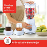 Sanford 800W 3-in-1 Hand Blender & Mixer | Turbo Speed | Stainless Steel Blades | 1.5L Jar | 2-Speed Control