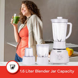 Sanford 3-in-1 Blender, Mincer & Mill | 1600ml Jar | 400W Motor | 2-Speed Control | Stainless Steel Blades