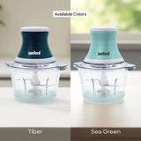 Sanford 500W Multi-Function Chopper & Mixer with 2L Glass Bowl and Stainless Steel Blades