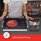 Sanford 2 in 1 Single Burner Infrared Cooker 2200W with BBQ Grill and Timer