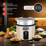 Sanford 1.0L Electric Rice Cooker With Steamer
