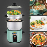Sanford 1.0L Electric Rice Cooker With Steamer