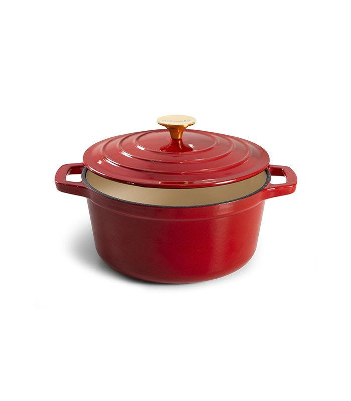 Enameled Oval Dutch Oven Pot with Lid and Dual Handles, Cast Iron Dutch Oven for Cooking, Bread Baking, Non-stick Enamel Coated Cookware