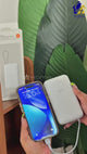 Xiaomi Power Bank 20000mAh Light Gray Kenya | Portable Power Bank with Built-In Integrated Cable, High-Capacity Phone Charger, Light Gray Powerbank, Xiaomi Power Bank Kenya