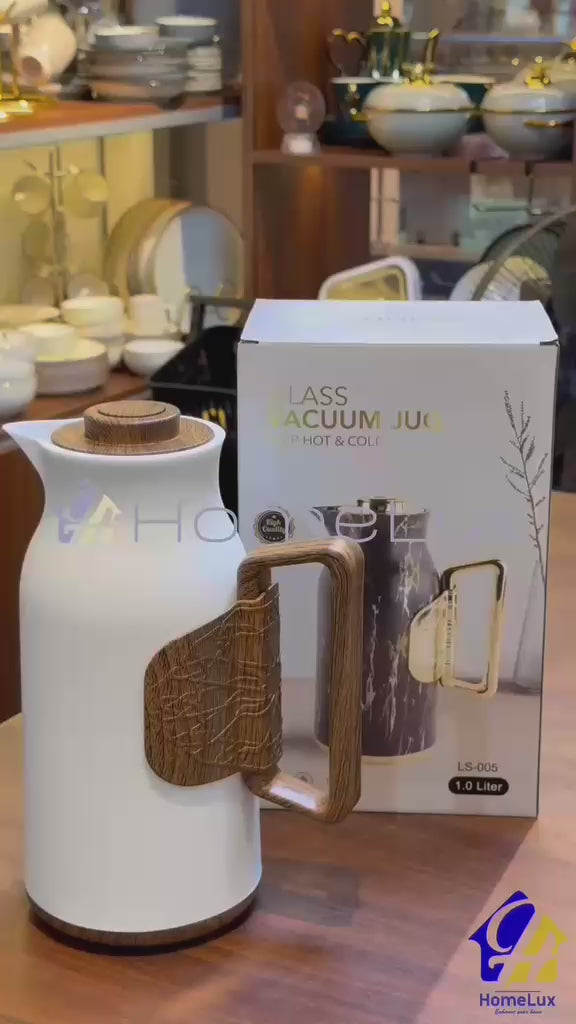 Elegant Vacuum Flask 1L – Hot & Cold Thermal Insulated Flask