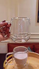 Double Walled Borosilicate Glass Coffee Mugs Set of 2 Kenya