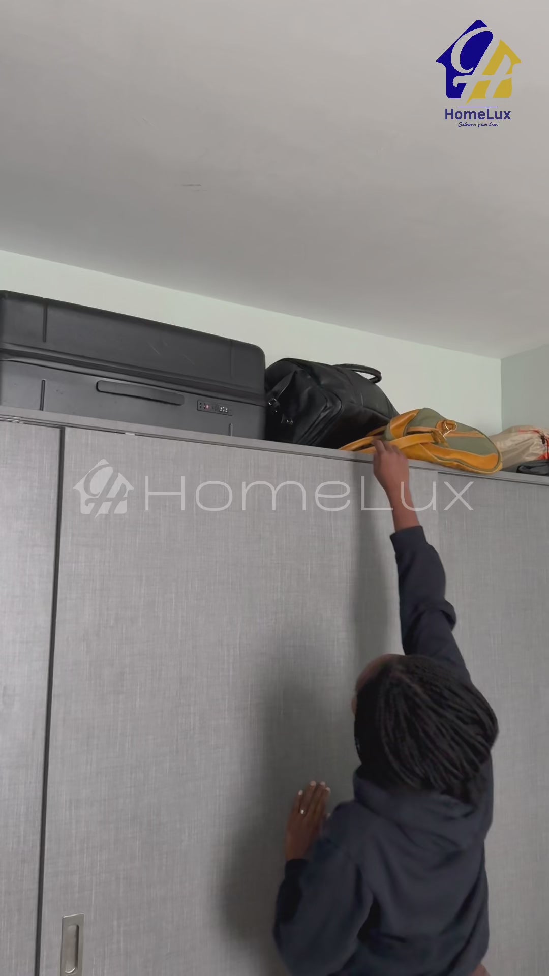 4-Step Collapsible Aluminium Ladder Portable Indoor & Outdoor Household Use