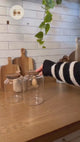 Large Capacity Borosilicate Glass Storage Jar with Acacia Wood Lid
