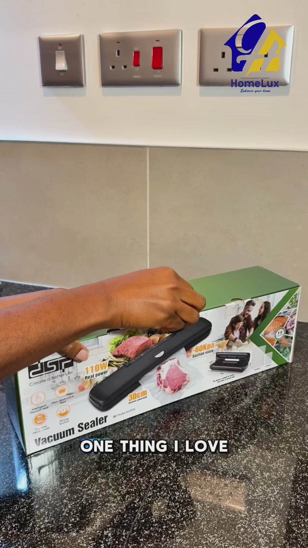 DSP Automatic Vacuum Sealer Machine – Seals Dry & Wet Foods, Vacuum & Seal in One Touch