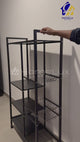 Multifunctional Metal Kitchen Storage Rack & Organizer Shelf