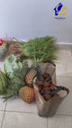 Rotating Vegetable Rack & Fruit Storage Basket Organizer