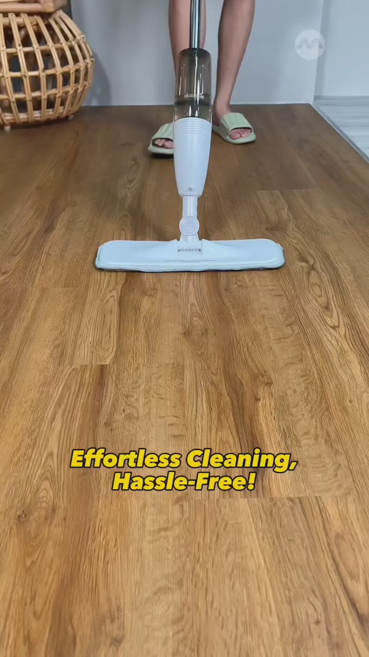 Deerma Spray Mop & Water Mop Kenya | Lightweight Spray Floor Mop, 360° Rotating Mop Head, Fine Mist Spray, Carbon Fiber Mop Cloth, Detachable Water Tank, Wireless Floor Cleaner Kenya