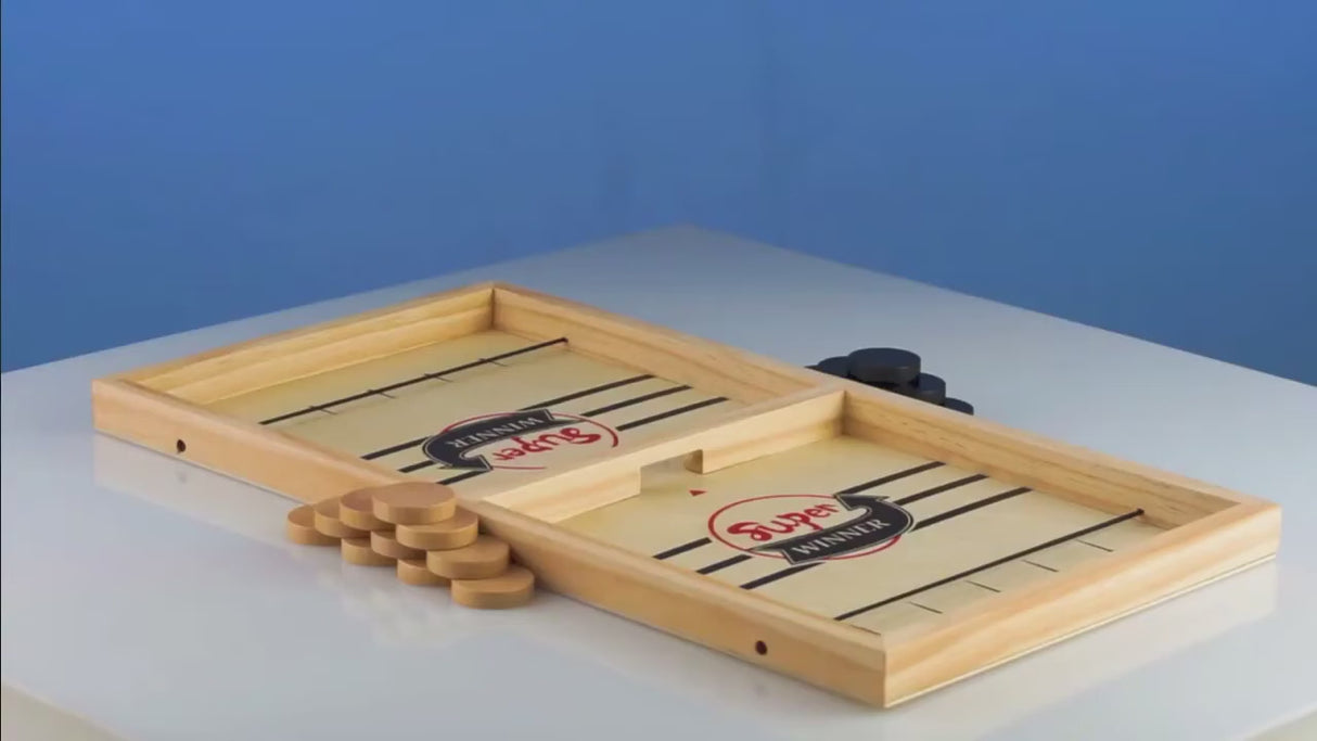 Fun board game( Slingshot/foosball)