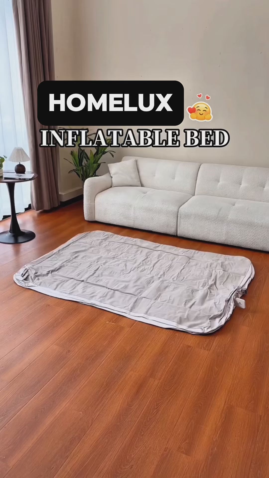 Inflatable Airbed/ Air Mattress with in built Pump