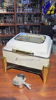6L Square Hydraulic Chafing Dish – Stainless Steel Buffet Food Warmer with Tempered Glass Lid Kenya
