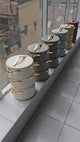 3pcs Set Luxurious Nordic Insulated Hotpots