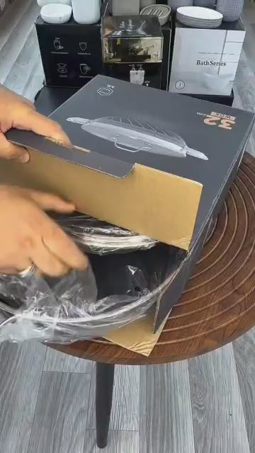 30cm Wok Pan  4.5L Deep Skillet Griddle with Lid – Tripply S/S Stainless Steel, Honeycomb Non-Stick Coating – Induction Compatible Stir-Fry Pan