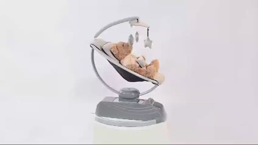Remote control electric baby rocker chair