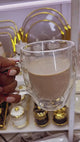 Danny Home 2-Pcs Double Walled Espresso Glasses with Handle 80ml