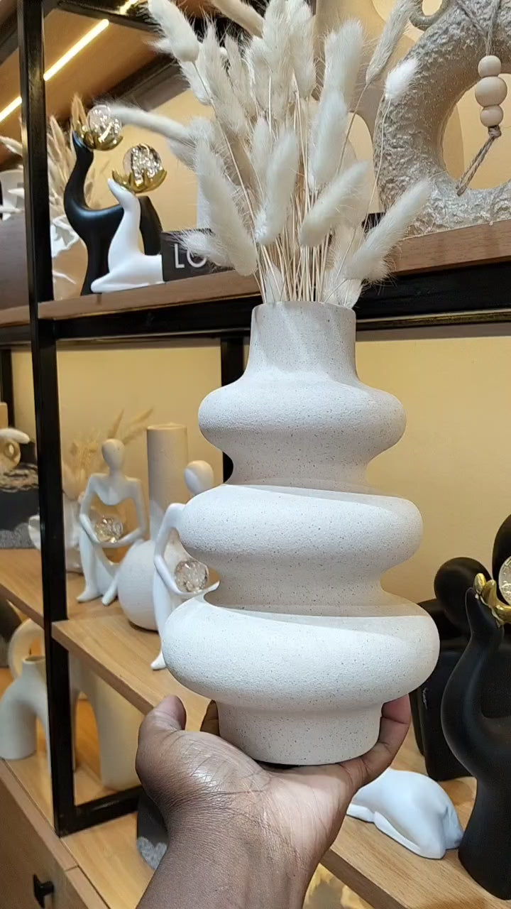 Modern Minimalist Spiral Shaped Home Decorative Flower Vase