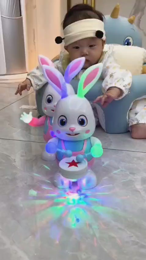 Dancing Bunny and Drumming Bunny