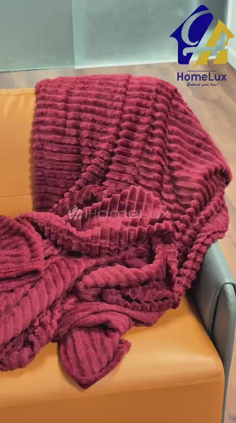 Soft fleece/Sherman Throw Blanket