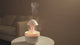 Raindrop Aromatherapy Cute Jellyfish rotating Air humidifier