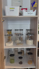 Danny Home Borosilicate Glass Storage Jar with Wooden Lid | Airtight Cereal & Pantry Storage Canister