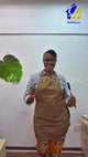 Canvas Cross Back Chef Apron | Adjustable Straps & Large Pockets Kenya