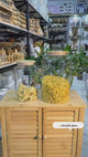 Clear Acrylic Storage Jars with Bamboo Lids – Shatterproof Cereal Containers 3L, 5L, 6L Kenya