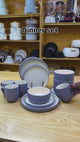 24pc White Double-Glazed Ceramic Dinner Set – Service for 6, Dinner Plates, Side Plates, Soup Bowls & 450ml Mugs Kenya