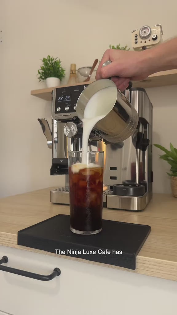 Ninja Luxe Café Pro Series 3-in-1 Espresso, Filter Coffee & Cold Brew Machine with Grinder, Tamper & XL Dual Froth System