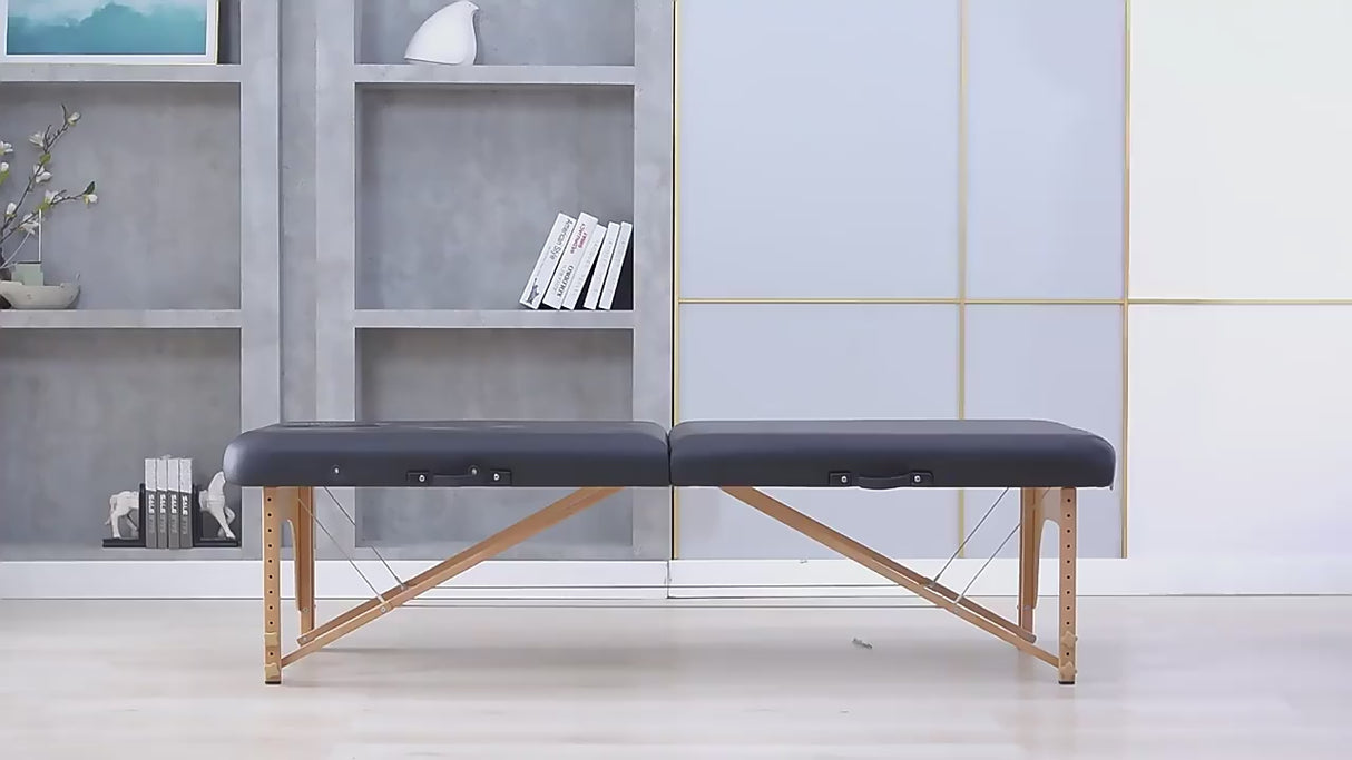 Massage Table 2 Folding Portable Massage Table lash bed Massage wooden Bed
