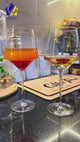 Danny Home Wine Glass Set of 4 | 420ml Large Crystal Red Wine Glasses