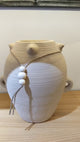 Dual Ear Handle Ancient Greek Vase Style Indoor Ceramic Pot