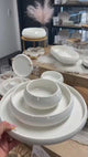 24pcs Premium Ceramic Dinner Set | Elegant & Stylish Tableware for Modern Homes in Kenya
