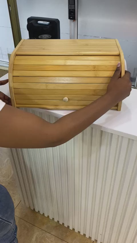 Bamboo Bread Bin