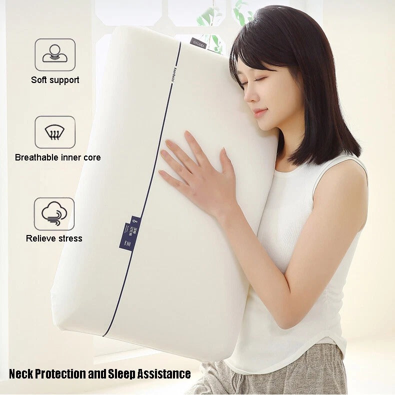 Memory Foam Large Soft Pillow Slow Bounce Back Deluxe Memory Foam Pillow 70x42cm