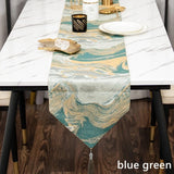 Ethnic Tablecloth Cover Chinese Table Runner Tasseled Home Party Banquet Decor